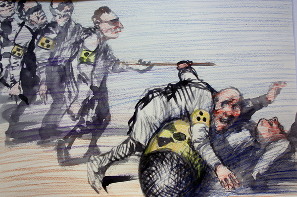 Gleichniss der Blinden (nach Breugel)